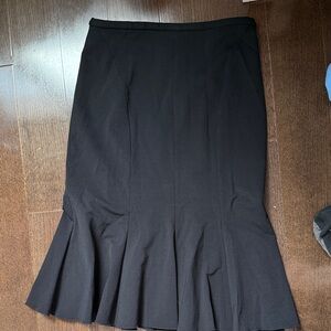 Blumarine Black Women's Tulip Skirt Sz 4 NWT
